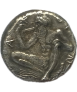 Divinità satiro e barbuta - medaglione classico revival - $18.55 CAD