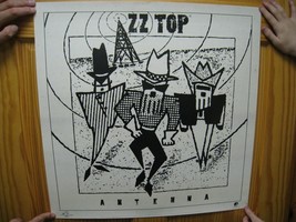 ZZ Top Poster ZZtop Antenna - $88.40