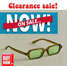 ??Urban Outfitters Catalano Sunglasses Rectangle Eyeglass Frame???Buy Now? - £31.25 GBP