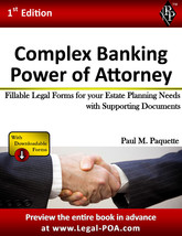 Complex Banking Power of Attorney - Full Version - Paperback - £23.59 GBP