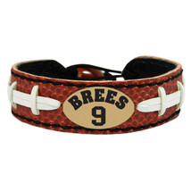 New Orleans Saints Bracelet Classic Jersey Drew Brees Design CO - $558.63 MXN