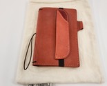Chic Sparrow Cascade Leather Travelers Notebook Cover w/ Pen Quiver &amp; Du... - $58.04