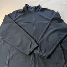 Starter RM33437B Full Zip Pockets Men's Blue Jacket Long Sleeve Sz 2XL Chest 58" image 13