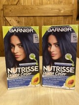 Garnier Nutrisse Ultra Color Nourishing Color Creme IN2 Blue Curacao (Lot of 2) - £9.54 GBP