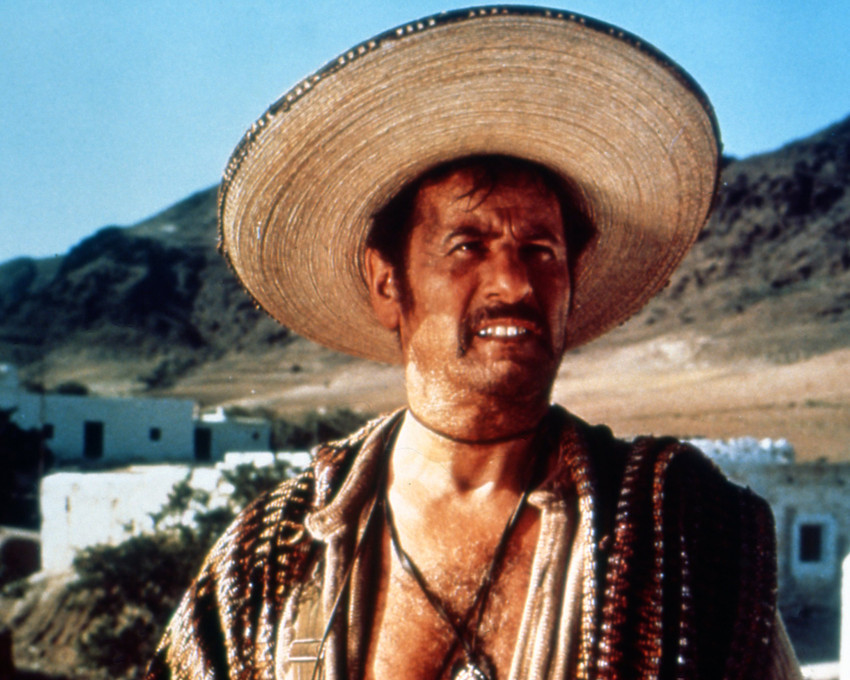 Eli Wallach Colour 16x20 Poster in sombrero as Tuco The Good The Bad & The Ugly