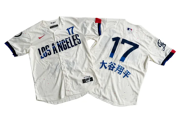 Los Angeles Dodgers #17 Shohei Ohtani Cream 2024 City Connect Limited Player Js - £43.37 GBP