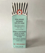 First Aid Beauty Facial Radiance Niacinamide Dark Spot Serum 1.0 oz  Damaged Box - £21.36 GBP