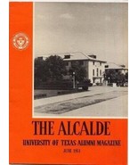 Alcalde University of Texas Alumni Magazine June 1951 Sports Corral - £14.69 GBP