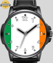 Flag Of Ireland Unique Stylish Wrist Watch - $54.99