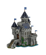 BuildMoc Knight&#39;s Castle Model 3284 Pieces Medieval Castle&quot; Alternate Build - £186.24 GBP