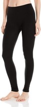 HUE Womens Brushed Seamless Leggings size Large/X-Large Color Black - £23.89 GBP