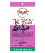 1987 U.S. Open Thursday Ticket Autographed Signed Scott Simpson Winner PGA - €435,72 EUR
