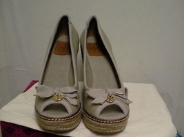 Women&#39;s shoes tory burch jackie wedge size 9 B us - $193.00