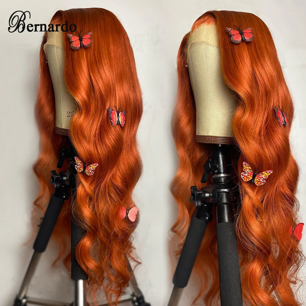 Bernardo Ginger Wig Synthetic Lace Wigs For Women Body Wave Glueless Pre Plucked - £39.93 GBP+