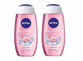 Nivea Waterlily &amp; Oil Shower Gel (250ml) (Pack Of 2) - $39.99