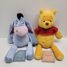 Disney Scentsy Buddy Eeyore And Winnie The Pooh Plush With Scent Paks - £30.50 GBP