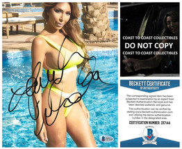 Farrah Abraham Model actress signed 8x10 photo Beckett COA proof autogra... - $108.89