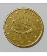 Irlanda 50 Cént  Euro,  2002 - $1,660.00