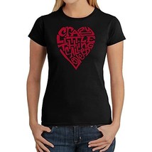 $25 LA POP ART Word Art T-Shirt - Crazy Little Thing Called Love Medium ... - $12.87