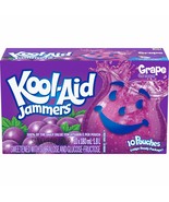2 X Kool-Aid Grape Jammers,10 Pouches 180ml/6.1 oz each, Canada, Free Sh... - £23.59 GBP