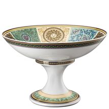 Rosenthal Versace Barocco Mosaic Bowl On Foot - $770.00