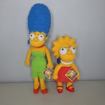 Simpsons Plush Lot Lisa and Marge 300th Episode Simpson Vintage With Tags - $33.96