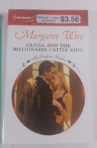 olivia and the billionaire cattle king by margaret way fiction paperback good - £4.73 GBP