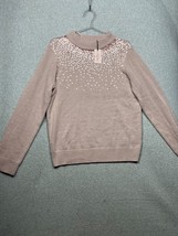 Juicy Couture Gradient Sequin Pull over Sweater Women&#39;s Size XL Casual Cozy - £19.71 GBP