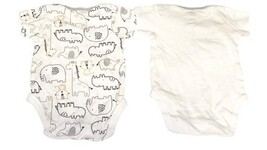 Gerber Baby Onesies Lot of 5 Size 0–3 Months Neutral NWOT Short Sleeve Cotton image 5