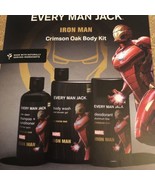 2 Marvel Iron Man Limited Addition￼￼ Grooming Kit Every Man Jack /Crimso... - €37,23 EUR