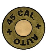 45 CAL. AUTO  DELUXE BIKER PATCH  biker iron on - $130.77 MXN