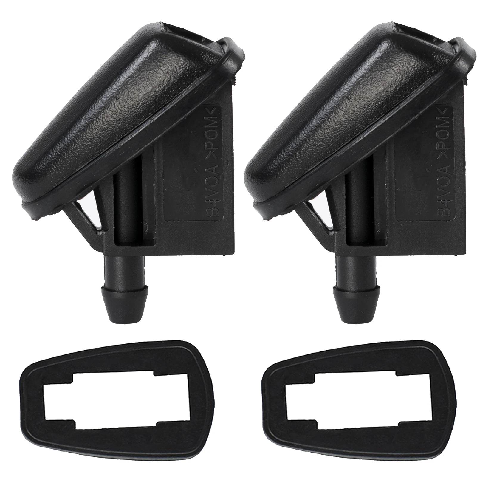 2x Front Windshield Wiper Washer Jet Nozzle For BMW Mini Cooper One R50 R52 R5 - £10.58 GBP