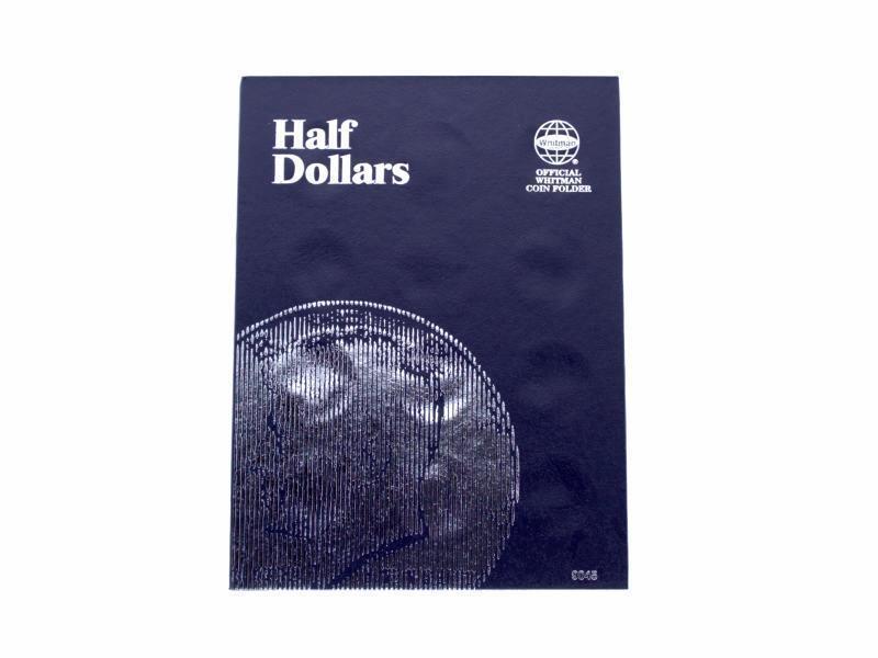 Plain Half Dollar, No dates, 36 openings Coin Folder by Whitman - $9.49