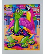 Vintage Lisa Frank Trendy Turtle Parrot Macaw Beach Folder NEW UNUSED - £83.99 GBP