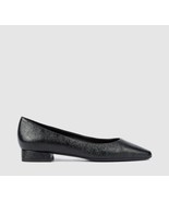 Aquatalia Penina Ballet Flats Black Pointy Toe Slip Ons Comfort Flat Siz... - £77.97 GBP