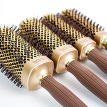 Olivia Garden NanoThermic Ceramic + Ion Barrel Brush, 1-1/4" (NT-34) image 6