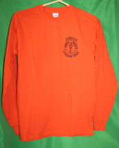 Jones Beach Junior Lifeguard Corps Orange Long Sleeve Shirt Adult Small - £23.73 GBP