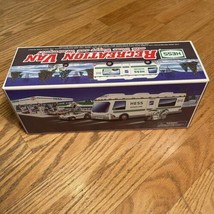 Hess 1998 Toy Truck RV Recreation Van with Dune Buggy and Motorcycle NEW IN BOX - £14.15 GBP