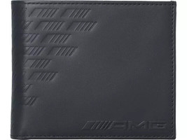 AMG Wallet Cowhide Black Without Coin Pocket Mercedes-AMG Collection - $143.99