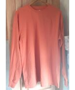 Carhartt Long Sleeve Loose Fit Shirt Mens Size M Heavyweight Graphic Ora... - $194.94 MXN