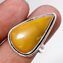 Ocean Jasper Gemstone Handmade Christmas Gift Ring Jewelry 9&quot; SA 7098 - £3.13 GBP