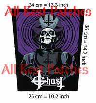 Ghost Back patch Volbeat,Twin Temple,Black Sabbath,Pentagram,Judas Pries... - £27.36 GBP