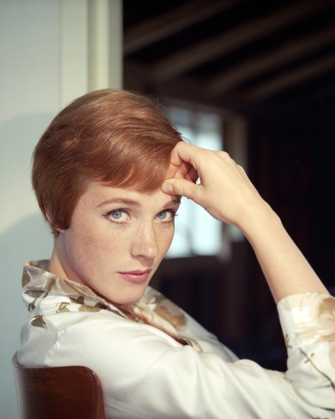 Primary image for Julie Andrews Stunning Short Hair 1960's 16x20 Canvas Giclee