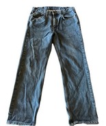 Pair of VTG Carhartt Jeans Men&#39;s B18 STW 35x31 Denim Straight Traditiona... - $23.70 CAD