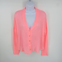 Pink Rose Women&#39;s Marled Long Sleeve Button Front Shirt Medium NWT $36 - £11.87 GBP