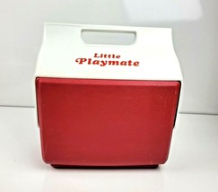 Vintage Igloo Little Playmate Cooler Ice Chest Made In USA Red - £9.50 GBP
