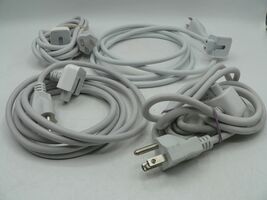 Lot of 4 Apple Macbook Power Supply Charger Cord Cables ONLY (Volex) APC... - $8.99