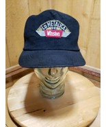 Vintage Winston &quot;La Metalica De Winston&quot; Black Velvet Snapback Trucker H... - $29.69