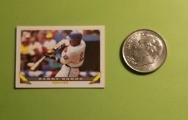1993 Topps Micro Barry Bonds #2 Pittsburgh  Pirates FREE SHIPPING - £1.95 GBP