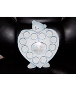 GC Giftcraft Children&#39;s Are Blessing Blue Bear Picture Frame Thru the Fi... - €31,48 EUR